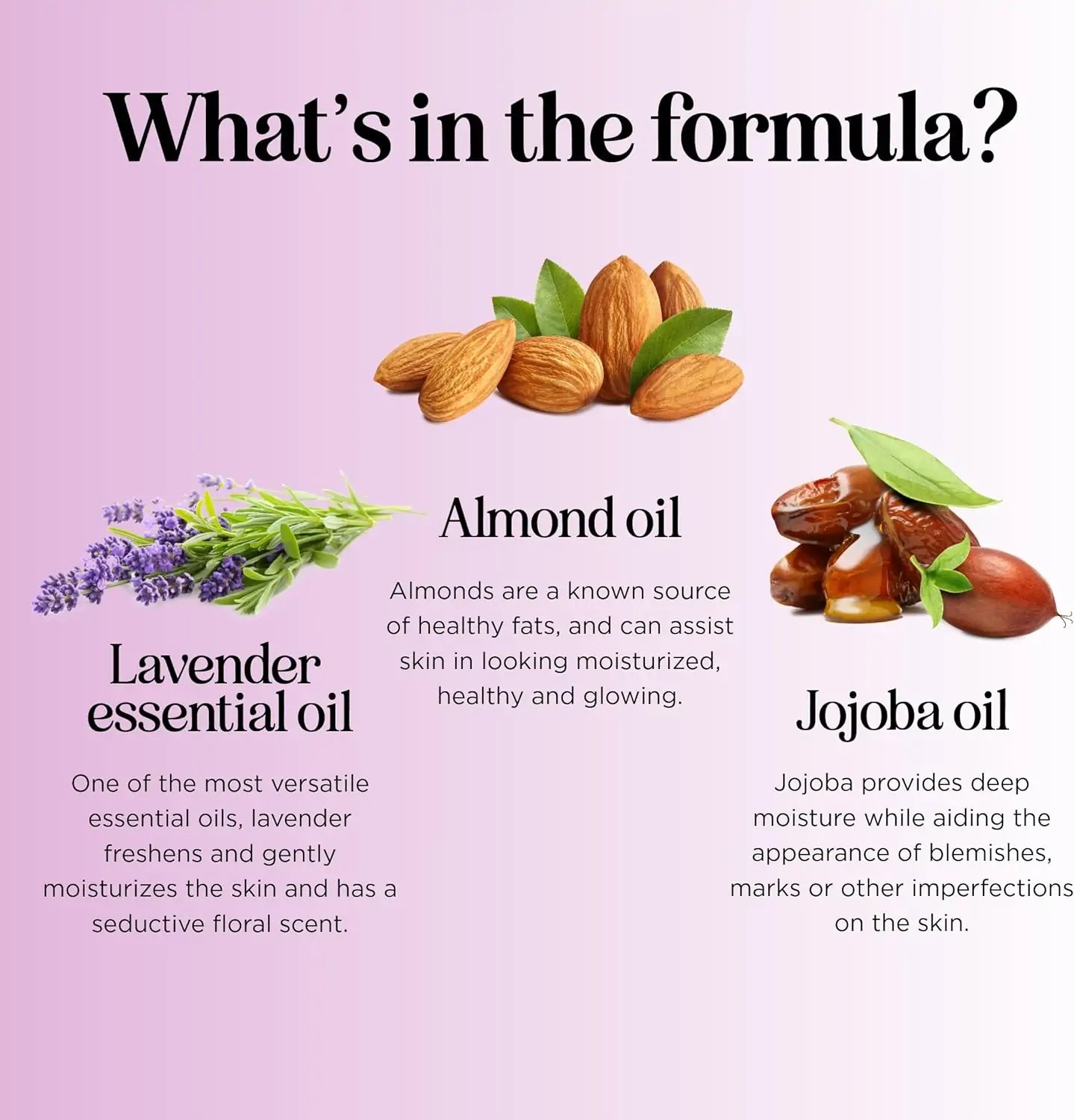 Aromatherapy Sensual Massage Oil - Vegan Lavender Massage Oil 8 Fl Oz