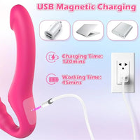 Double Ended Strap Dildo for Women Naughty Sex