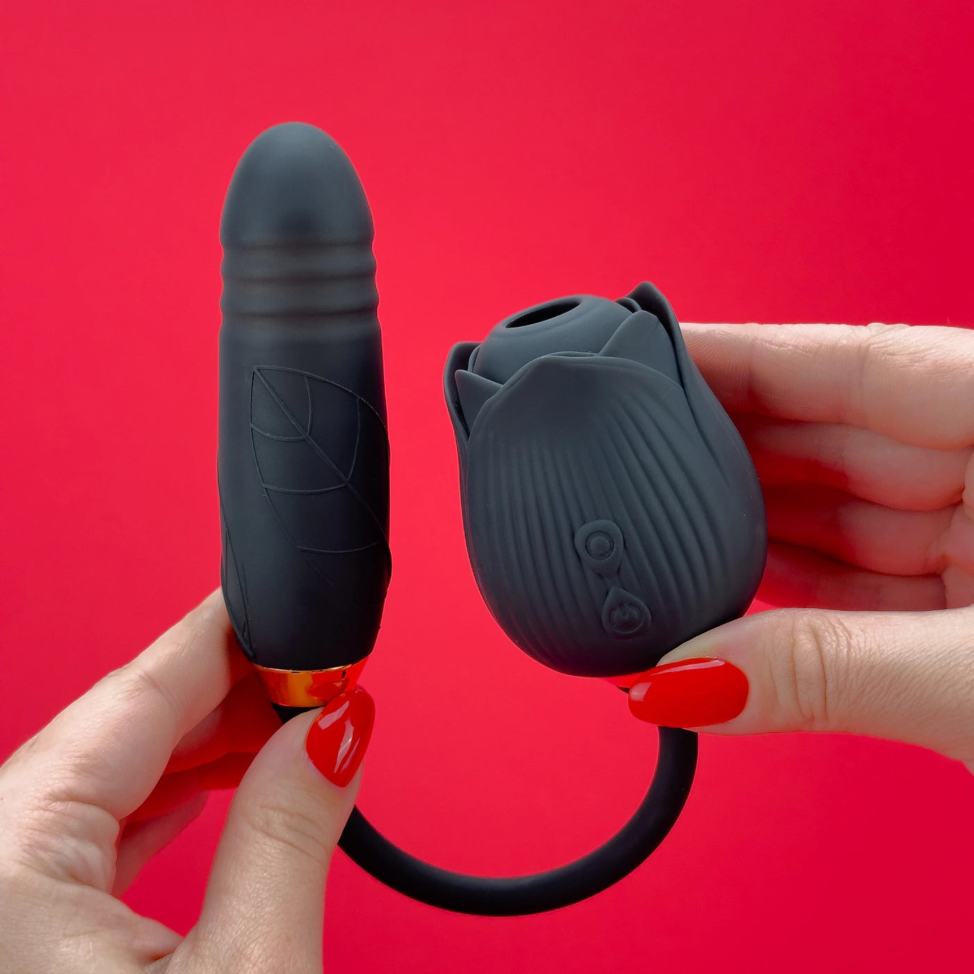 Rose Toy with Thrusting G Spot Vibrator & 10 Sucking Modes #Breast Sucking #Clit Rubbing #POV