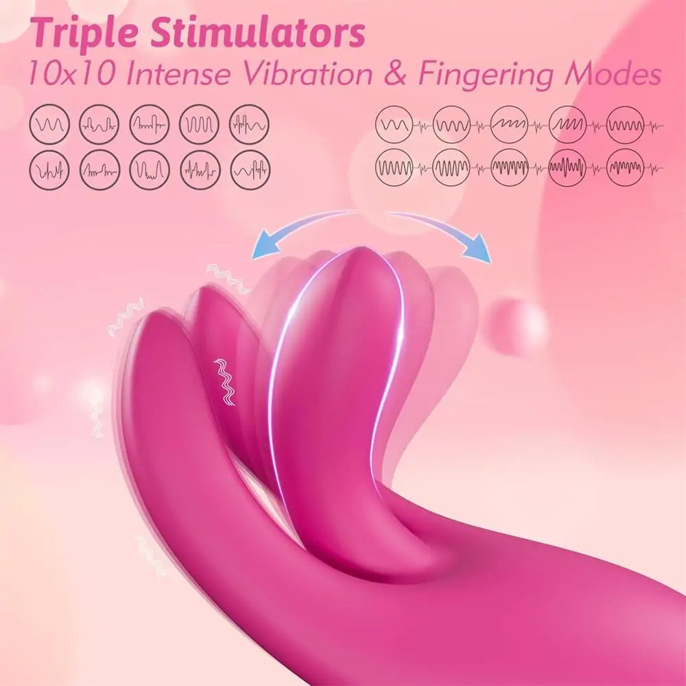 Flexer - Hands-free Panty Vibrator for Clit & G-spot Stimulation and Fingering Sensation