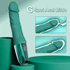 LED Display Screen Realistic G Spot Dildo Vibrator with 12 Powerful Vibrations