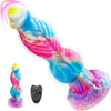 Phoenix - Animal Texture 7 Thrusting Vibrating Big Sucker Monster Dildo 10.23 Inch