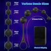 Smooth Silicone Anal Power Jiggle Balls 9 Function Vibrating 14.5 Inch