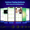Smooth Silicone Anal Power Jiggle Balls 9 Function Vibrating 14.5 Inch