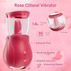 Evolved Rose G Spot Clitoris & Nipple Vibrator, 5 Lick - Vibrating & 4 Sucking Modes