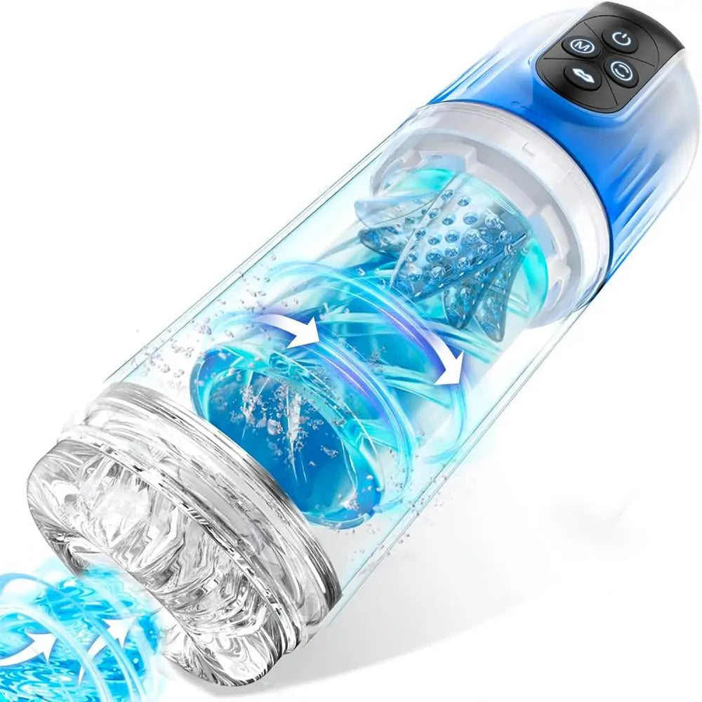 Rotating Tongue Licking Kinky Spa Sucking Automatic Ultimate Milker