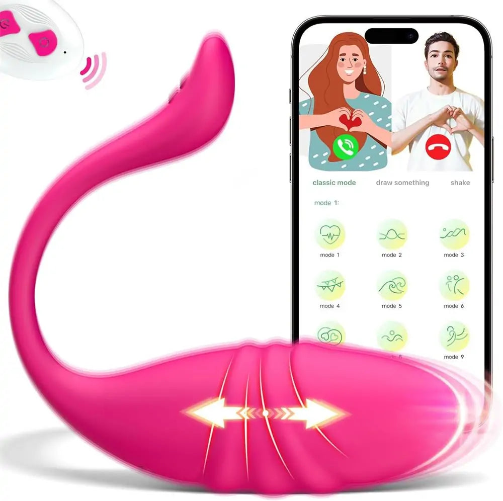 Remote Control Wearable  G Spot Egg Vibrator