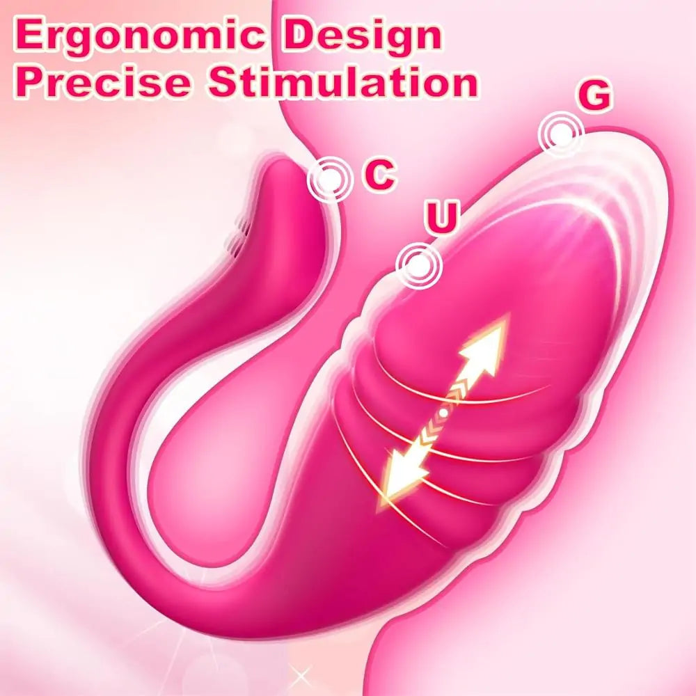 Remote Control Wearable  G Spot Egg Vibrator