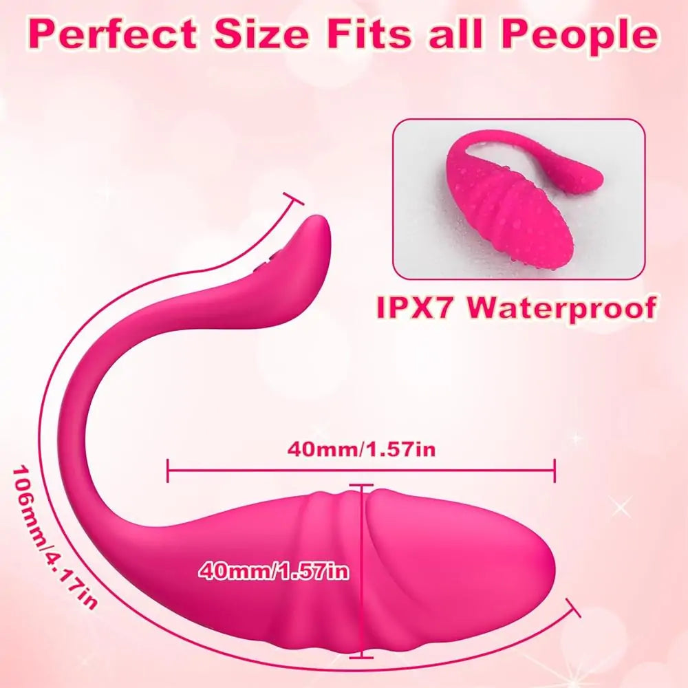 Remote Control Wearable  G Spot Egg Vibrator