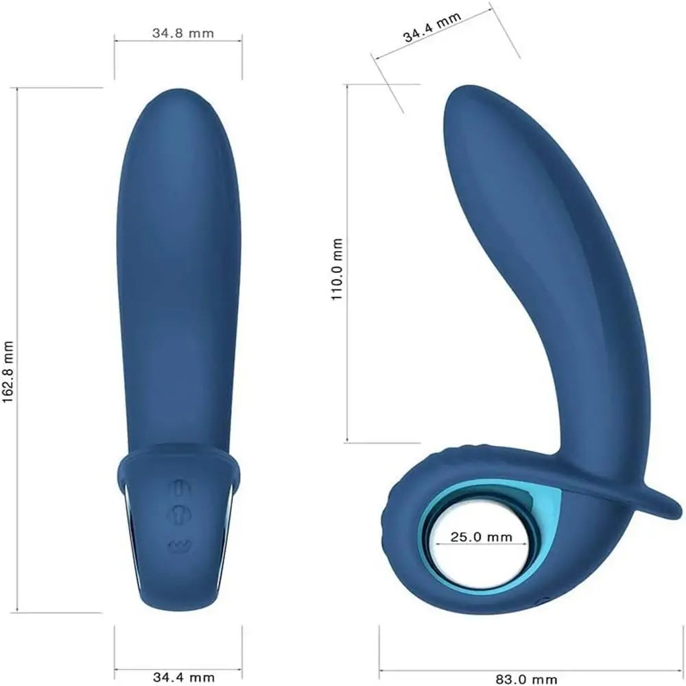 Silicone Anal Plug Electro Stim P-Spot Massagers Adorime