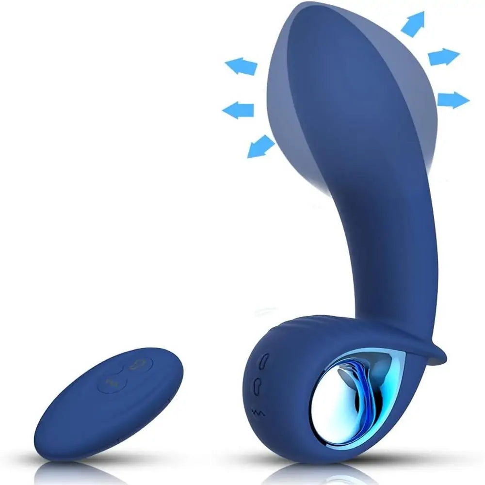 Silicone Expand Inflatable Anal Plug Prostate Stimulator For Couple & Beginners