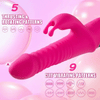 Pipedream Hypnotic Bunny Smooth - Thrusting Dual Vibrator with 9 Vibrating & 5 Telescopic Modes