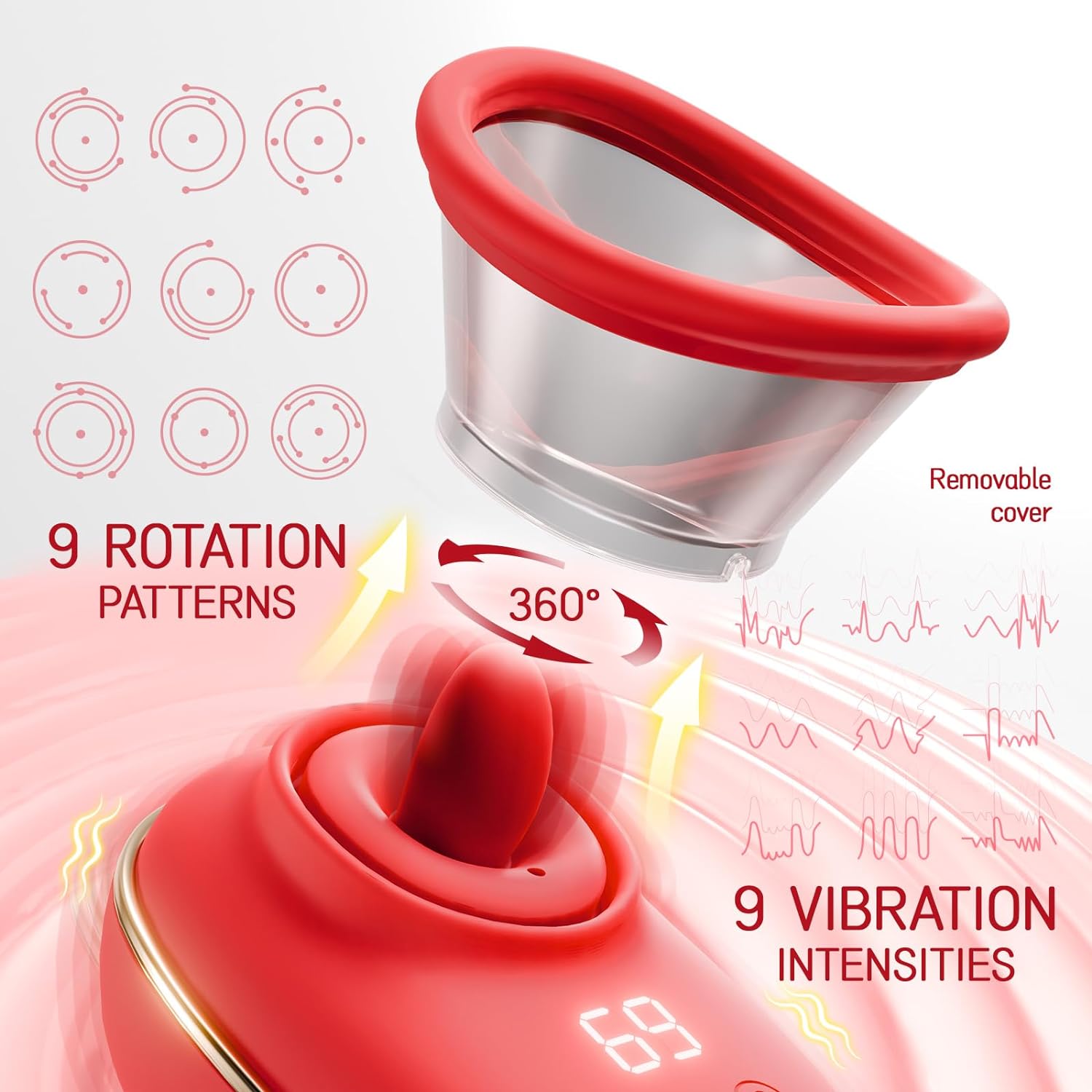 Valentina - Clitoral Sucking Vibrator with Licking & Vibrating Function