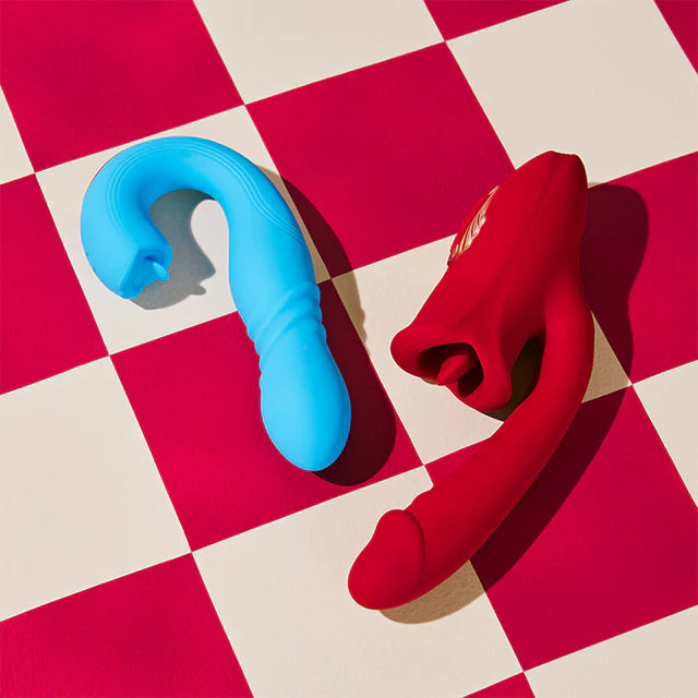 Amara - G Spot Flapping Vibrator with Kissing Function & Licking Tongue #Cunnilingus #Girls Playing #Lesbian