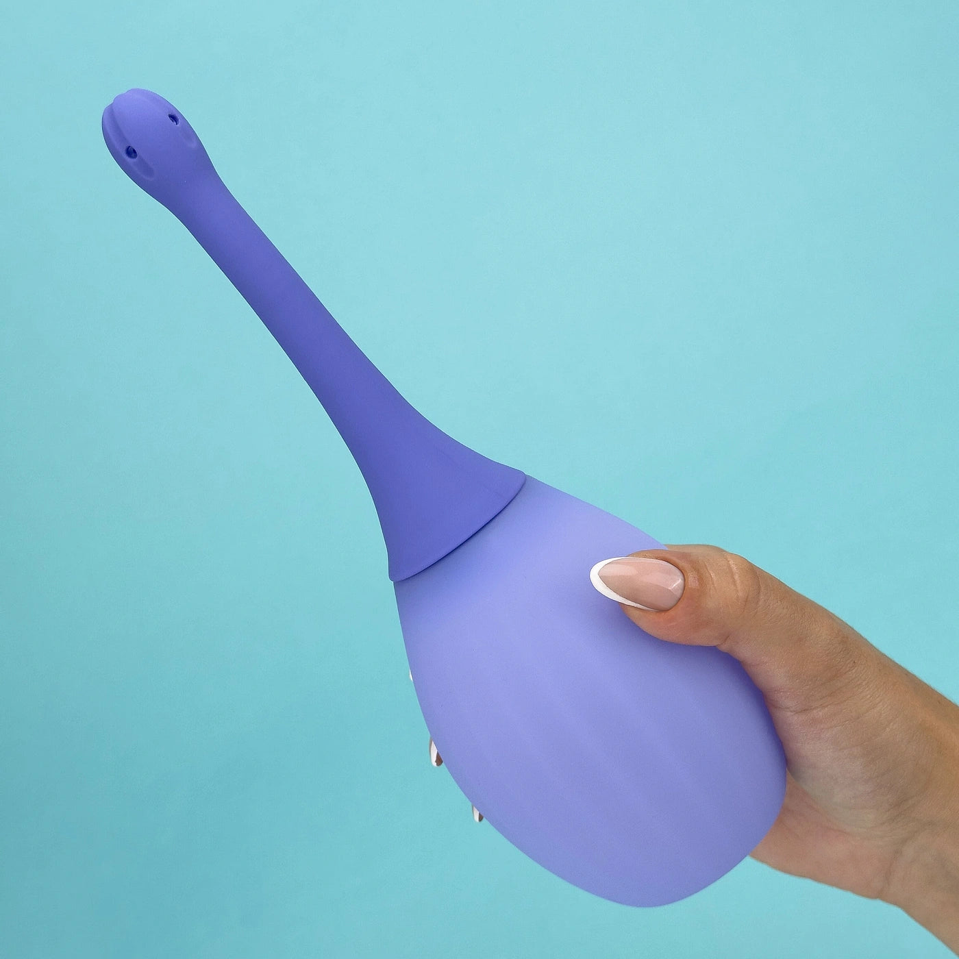 Flexible Tip Anal Douche Automatic Enema Bulb - 20Oz Electric Enemas for Colon Cleanse