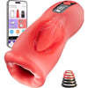 Sucking & Licking Male Masturbator – 9 Vibration & 3 Suction Modes, APP Controlled, Portable & Waterproof