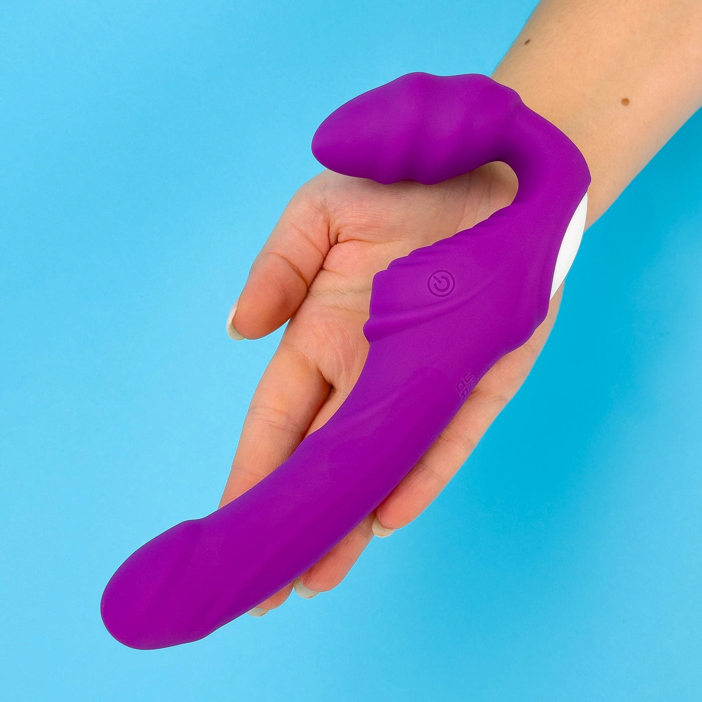 Deep Dive Posable Strapless Strap on Wearable Dildo Vibrator 5 Inch