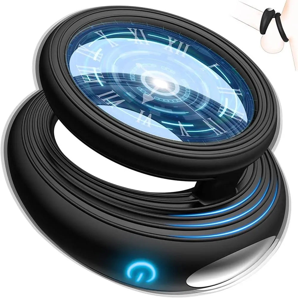 ATOM PLUS - Double Ring Male Vibrator for Longer Harder Stronger Erection