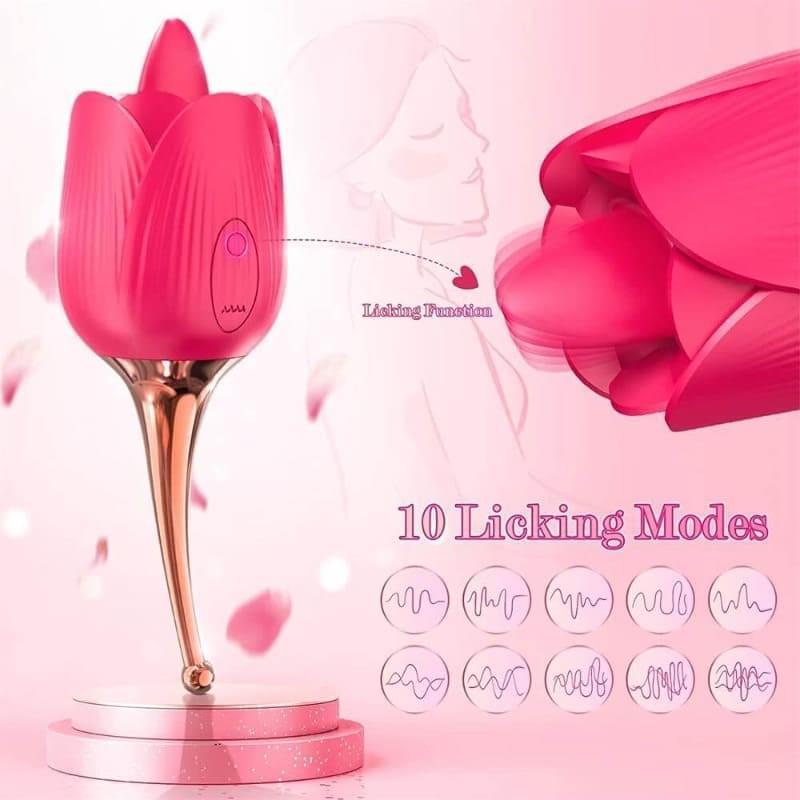 Clit Licker Rose Toy | Women's Licker Rose Toy | Adorime