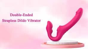Eve's Licking & Sucking Strapless Strap-On Dildo