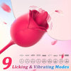Fiona Plus - Rose Tongue Licking Thrusting G Spot Dildo Vibrator