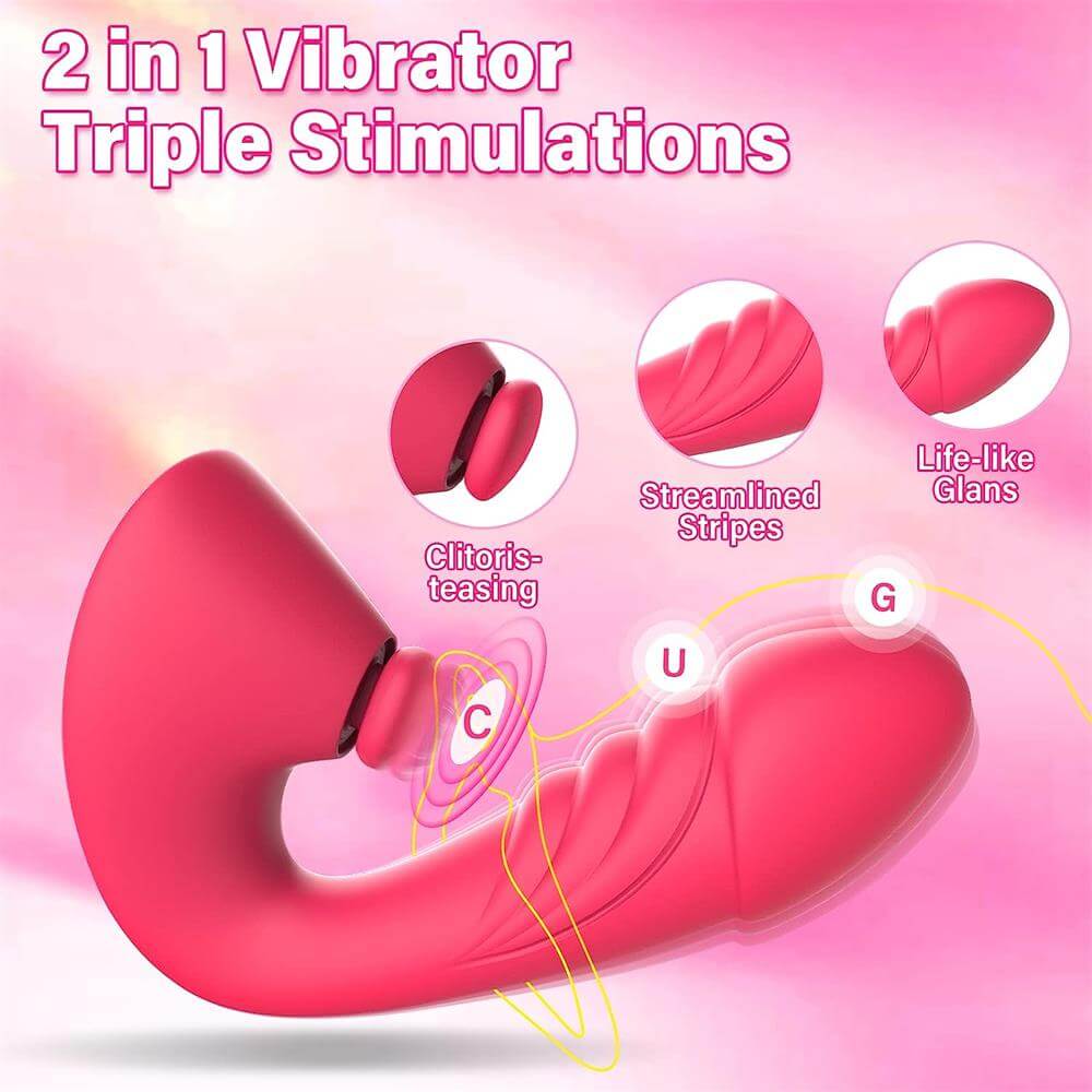 Clit G-Spot Vibrator | G-Spot Couple Vibrator | Adorime