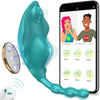 Manta - APP Control Invisible Quiet Butterfly Panty Vibrator with Magnetic Clip