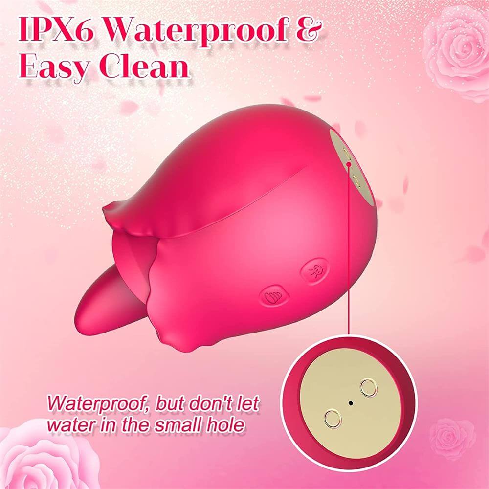 Vacuum Pump Rose Vibrator | Rose Licking Vibrator | Adorime