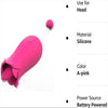 Hermosa-2, Flower Clit Vibrator and Tongue Licker with G Spot Stimulator