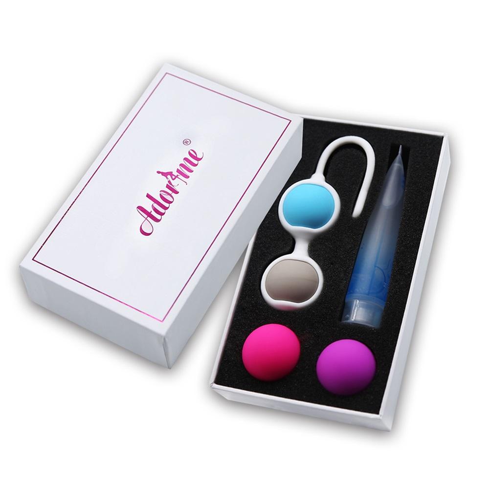 Silicone Kegel Balls | Kegel Exercise Weights Kit | Adorime