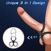 3 in 1 Ultra Soft Stretchy Silicone Penis Rings