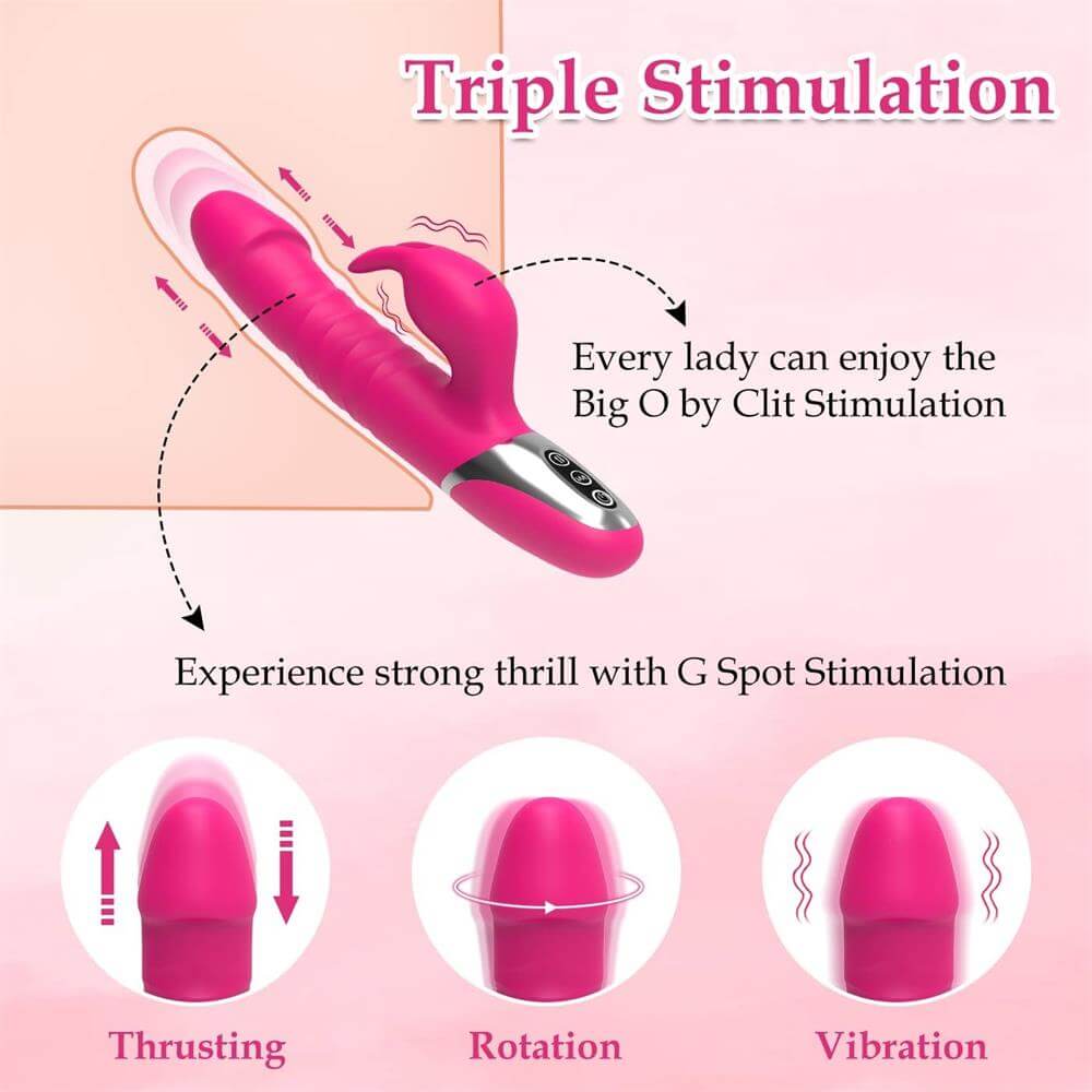 Rechargeable Rabbit Vibrator | Rabbit Sex Toy | Adorime
