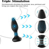 Remote Control Vibrating Prostate Massager Rotating Anal Vibrator