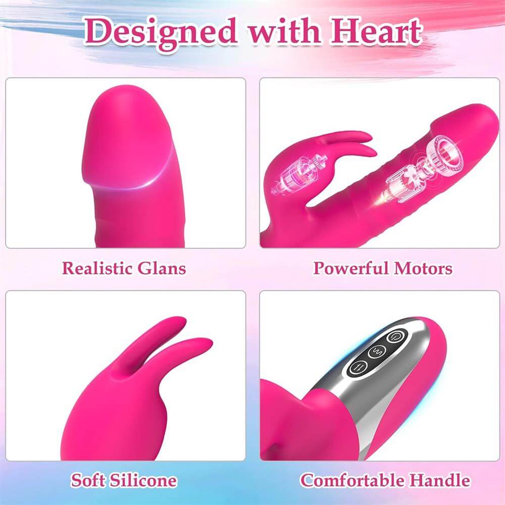 Rechargeable Rabbit Vibrator | Rabbit Sex Toy | Adorime