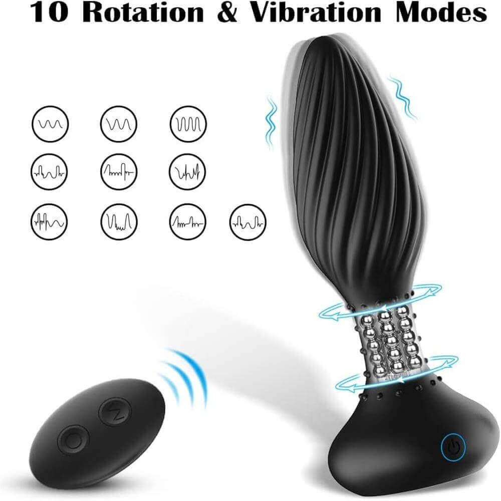 Remote Control Prostate Massager | Unisex G Spot Vibrator | Adorime