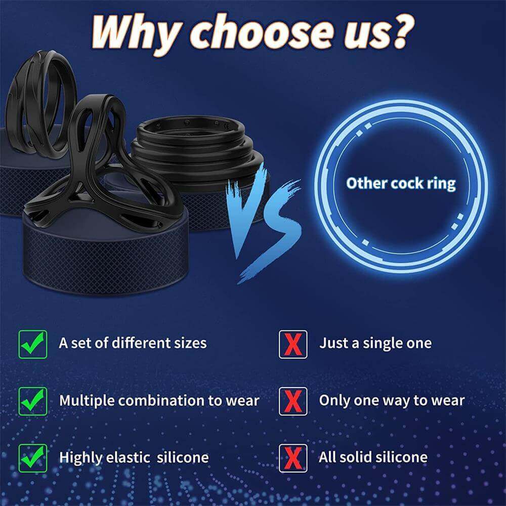 Cock Rings Sets | Thick Cock Rings Sets | Adorime
