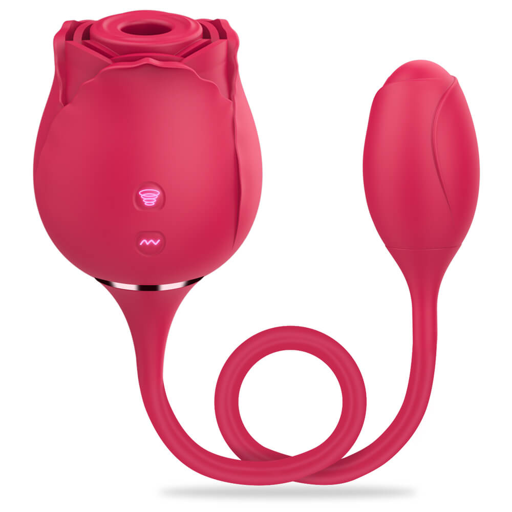 Rose Clit Sucker Toy | Vibrating Rose Toy | Adorime