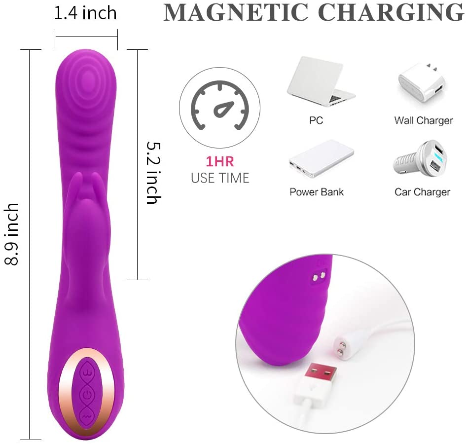  G-Spot Tapping Rabbit Vibrator |  G-Spot Rabbit Vibrator | Adorime