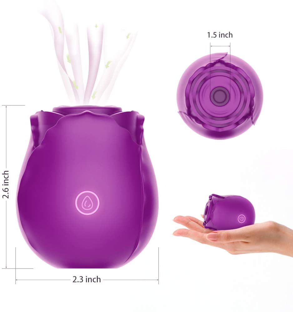 Rose Sucking Vibrator | Rose Sucking Vibrator Toy | Adorime