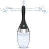 Automatic Electric Water Spray Enema Bulb 12 fl. oz - White