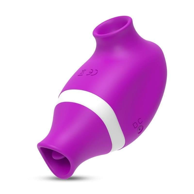 Split Nipple Vibrator | Tongue Licking Clitoral Vibrator | Adorime