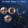 TRI-SPORT Cock Ring with Ball Divider
