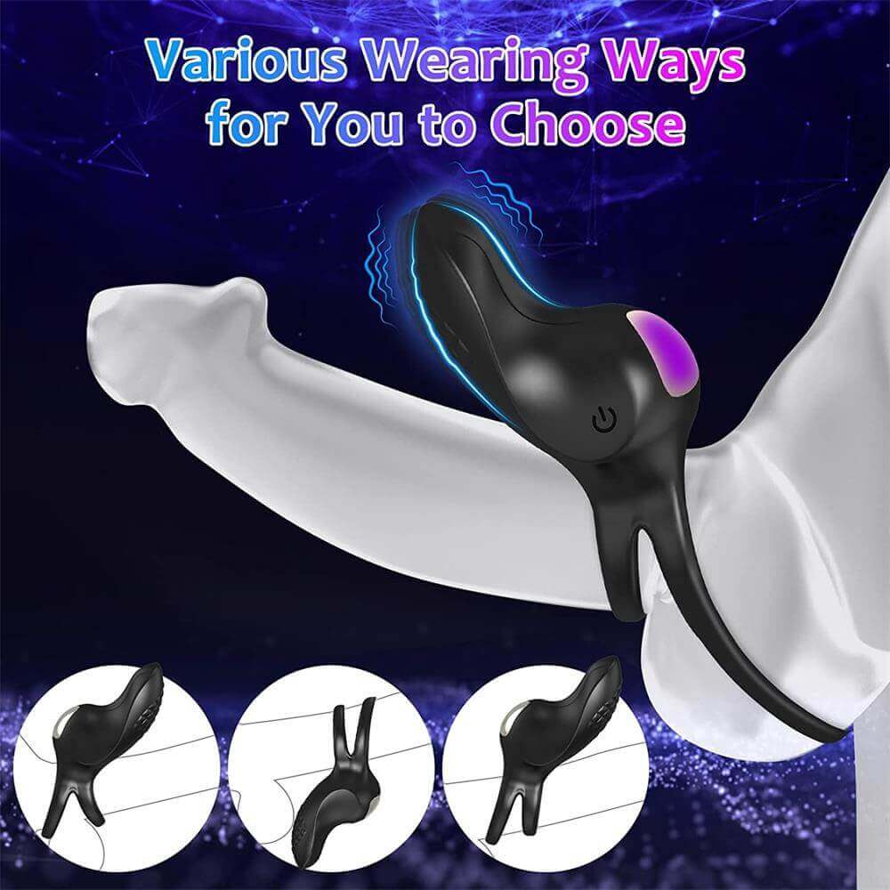 Rechargeable Vibrating Cock Ring | Vibrating Cock Ring | Adorime