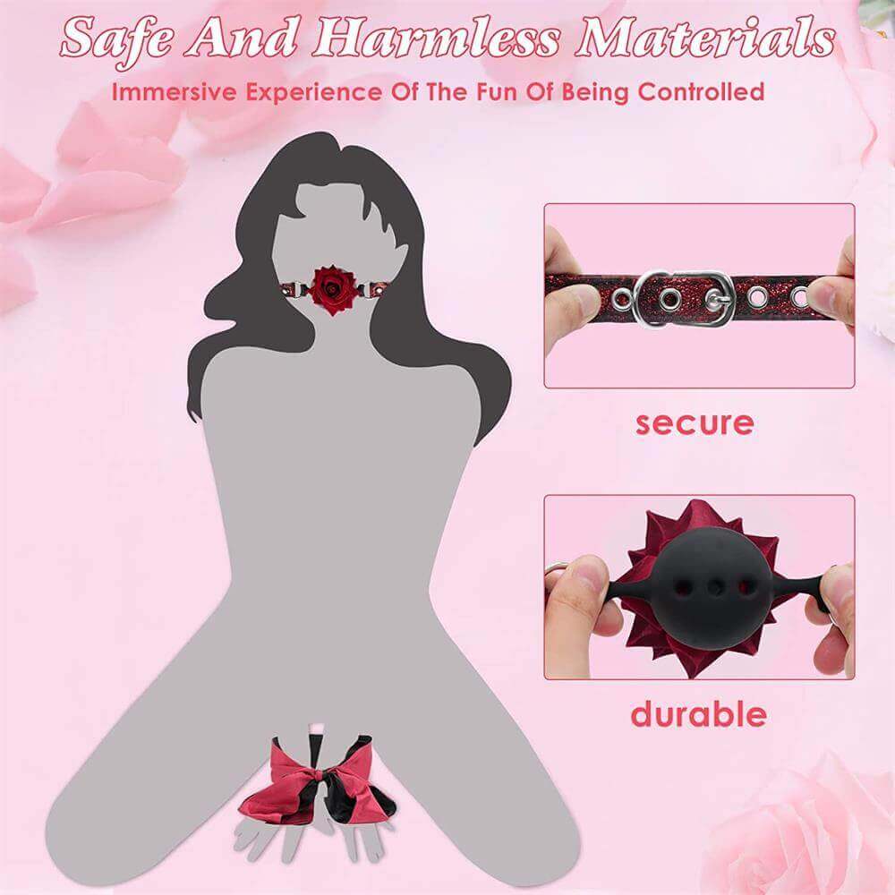 Adjustable Ball Gag | Silicone Ball Gag | Adorime