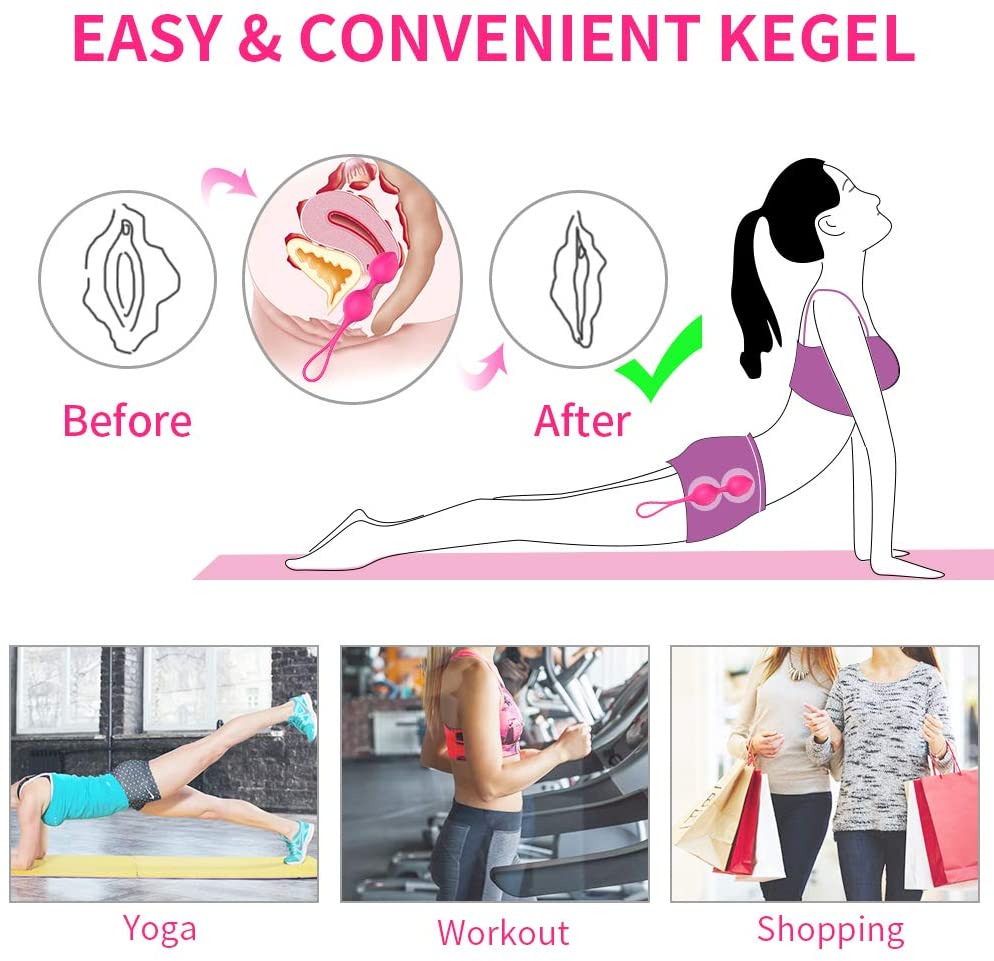 Silicone Kegel Weights Balls | Kegel Weights Balls | Adorime