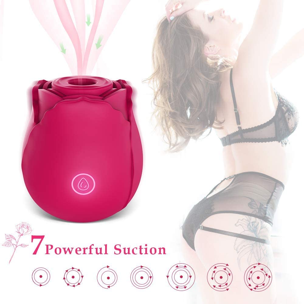 Rose Sucking Vibrator | Rose Sucking Vibrator Toy | Adorime