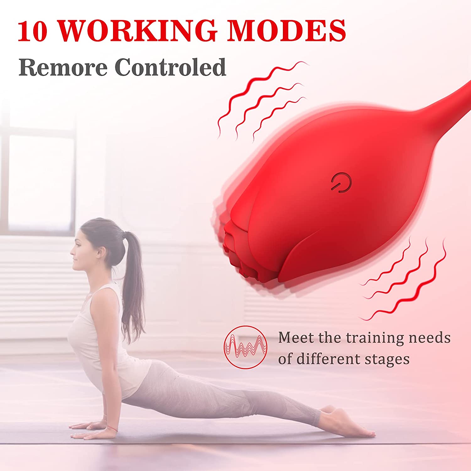 Rose Bullet Vibrator | Women's Vibrating Egg Toy | Adorime