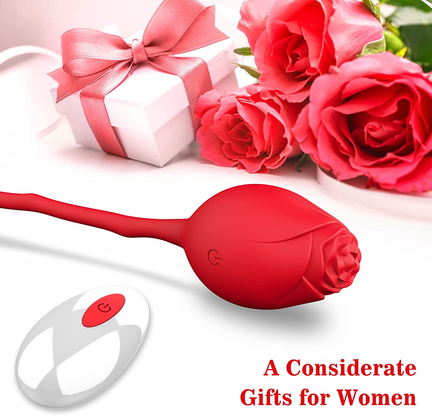 Rose Bullet Vibrator | Women's Vibrating Egg Toy | Adorime