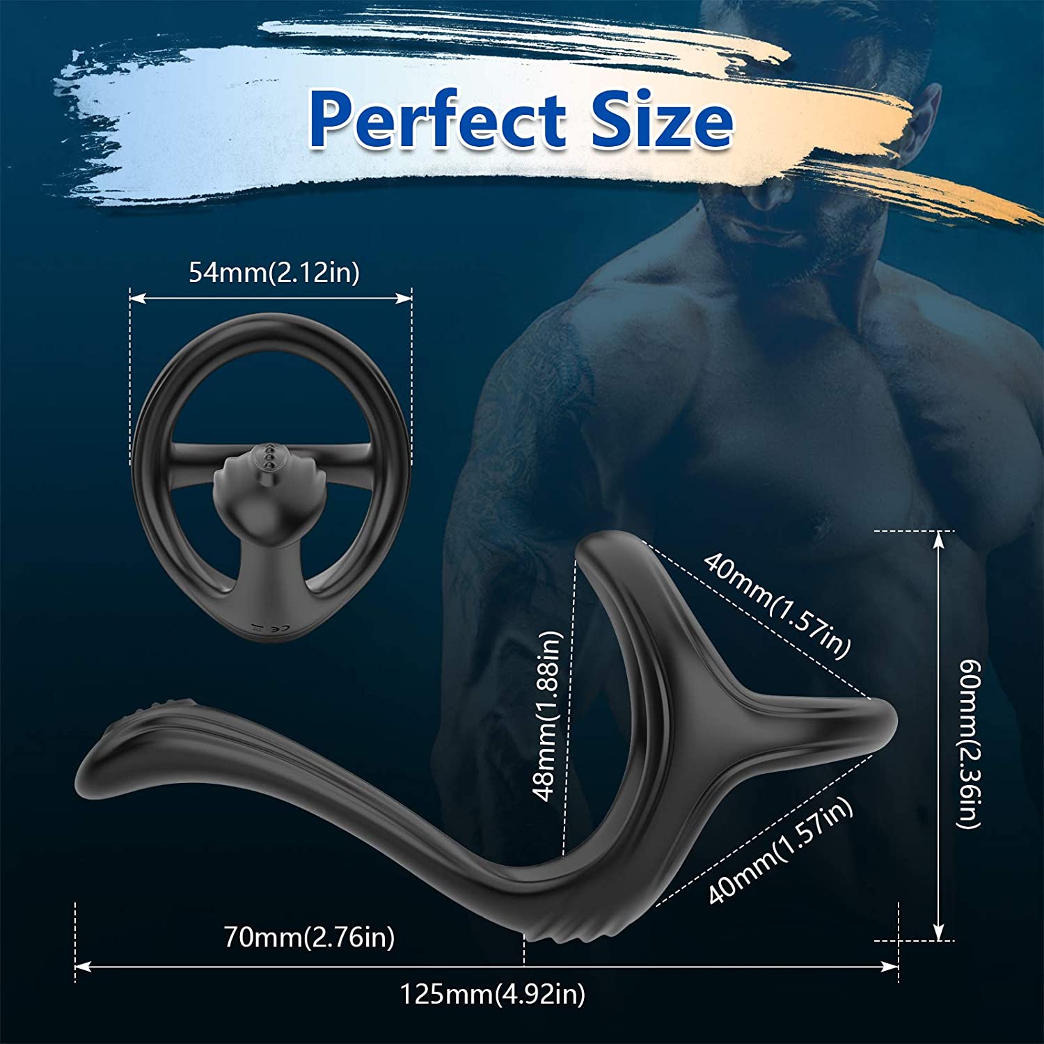 Stretchy Cock Rings | Double Cock Rings | Adorime