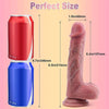 Lifelike Lover Kari - Double-Layered Silicone Realistic Dildo Curved Dildo 8.5 Inch